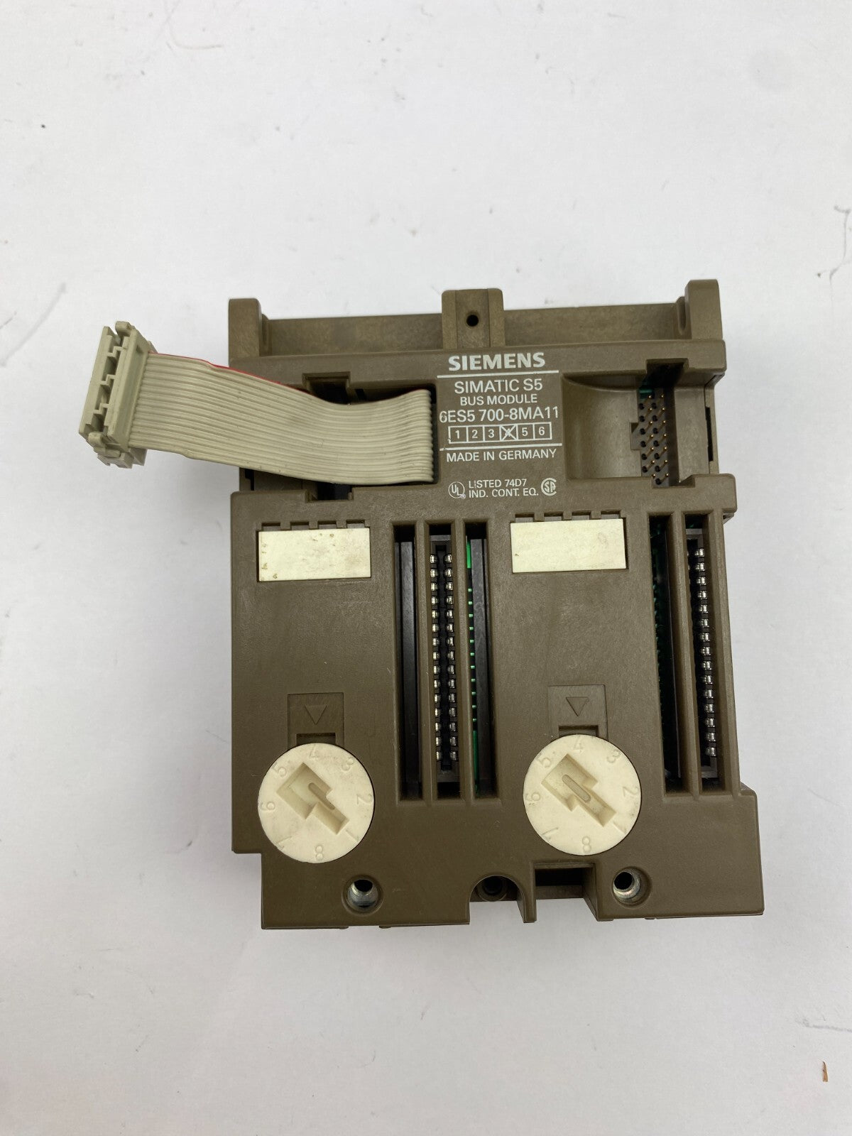 SIEMENS SIMATIC S5 BUS MODULE 6ES5 700-8MA11