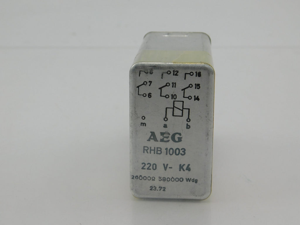 AEG HILFSRELAIS RHB 1003 220V-K4 23.72