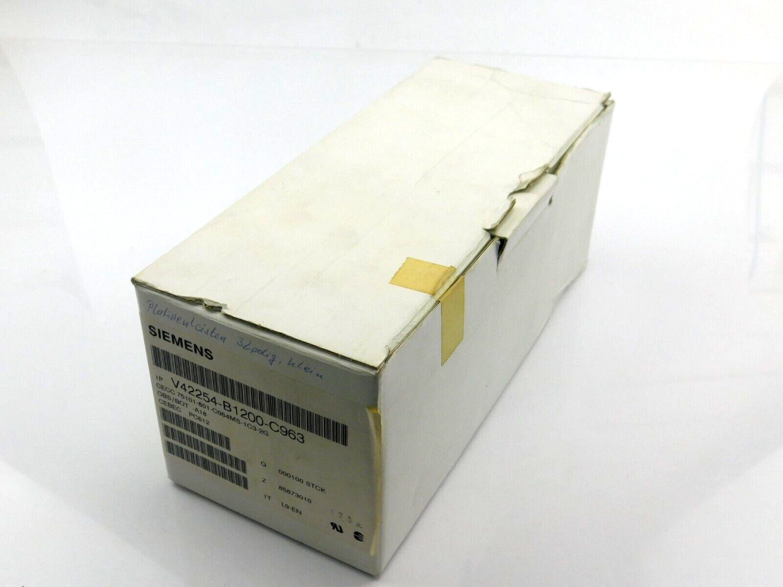 SIEMENS V42254-B1200-C963 ** 60 Stück **
