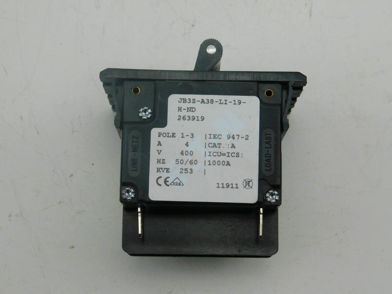 EATON KVE 253 JB3S-A 38-LI-19-H-ND 263919 