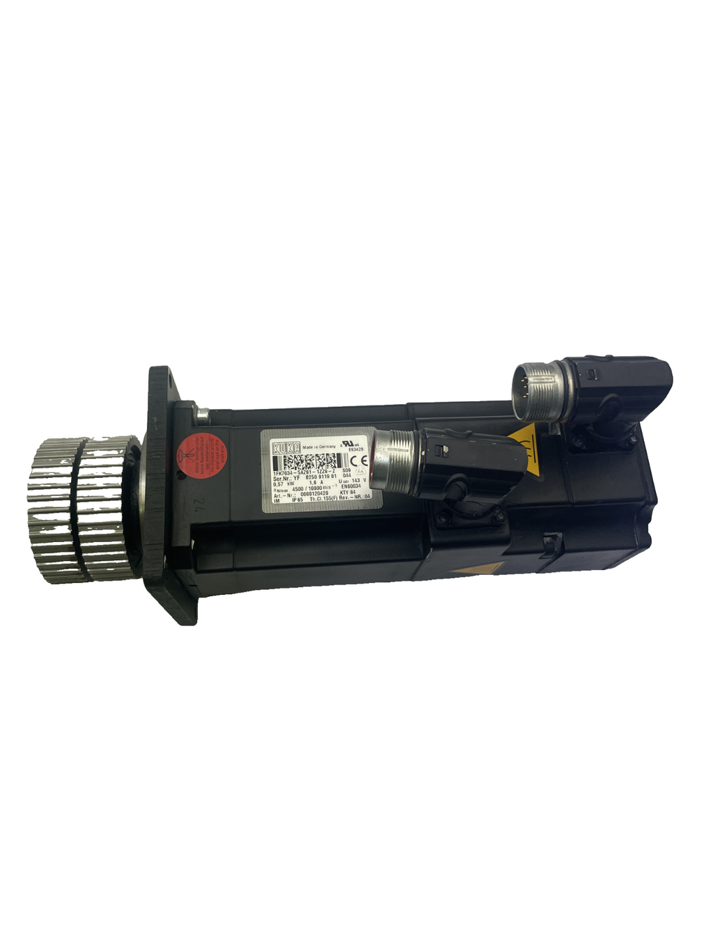 Kuka 1FK7034-5AZ91-1ZZ9-Z Servomotor mit Antriebswelle VKR 16-2 R 1610
