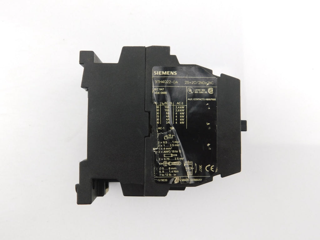 SIEMENS 3TH4022-0A
