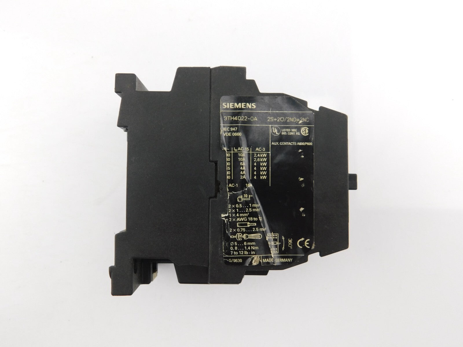 SIEMENS 3TH4022-0A