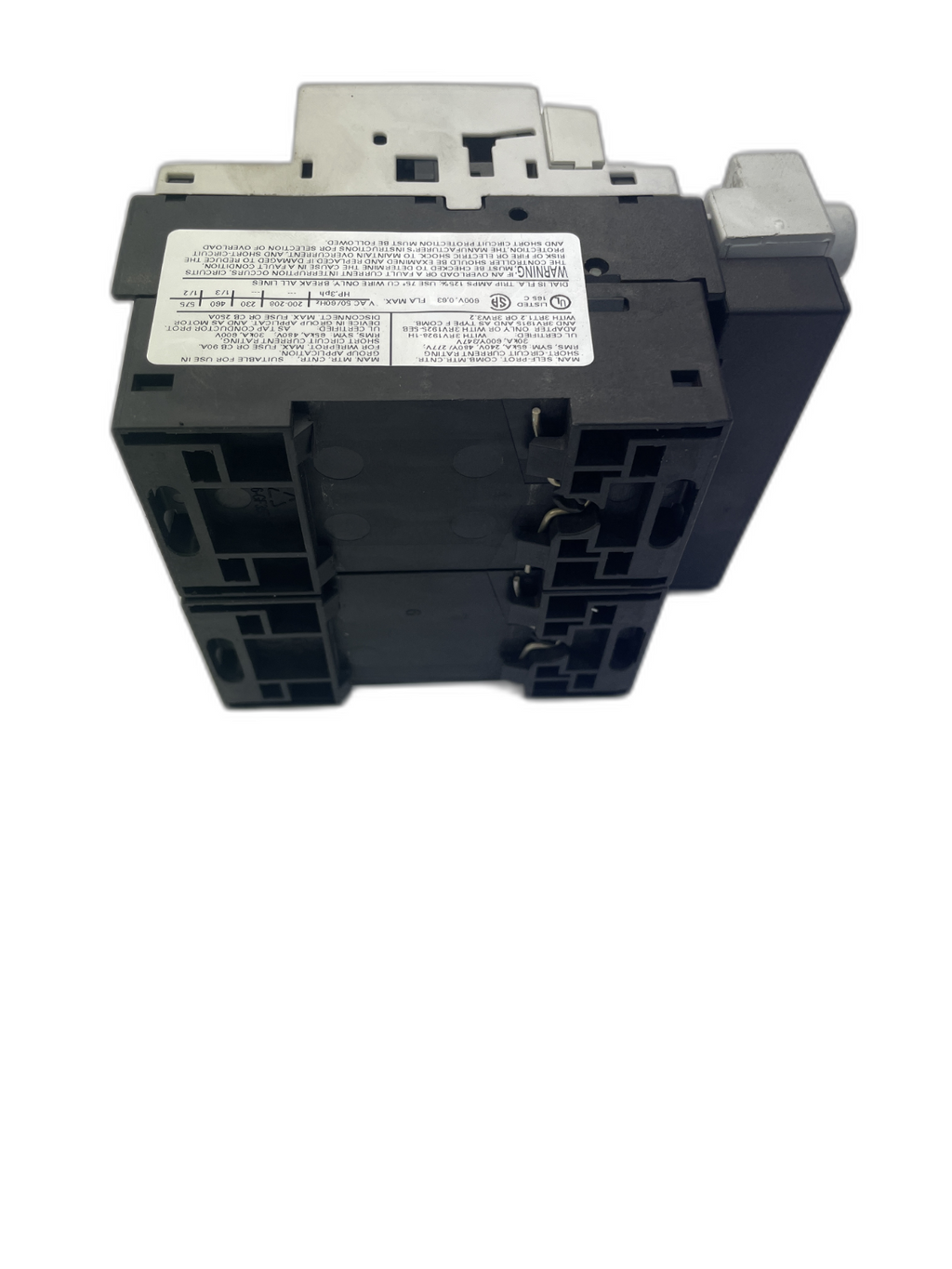 Siemens Sirius 3RV1021-4CA10 (F1) und 3RV1021-0GA15 (F3)