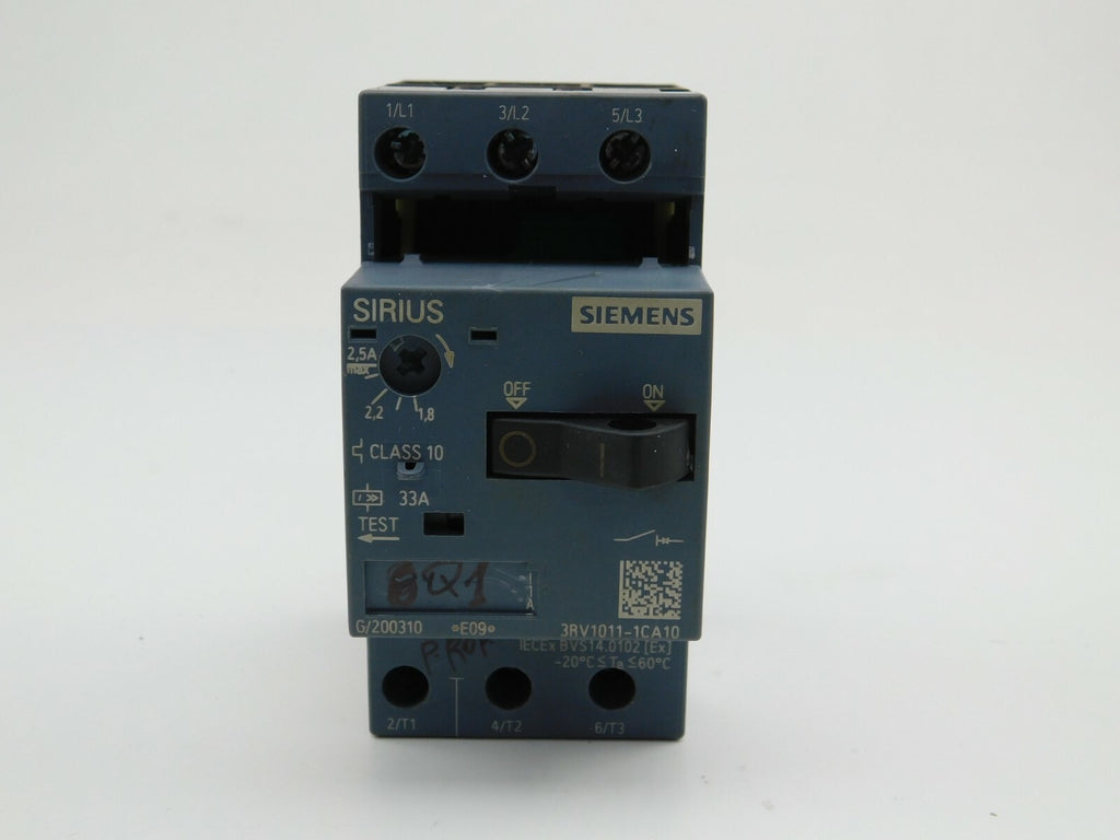 SIEMENS SIRIUS Leistungsschalter 3RV1011-1CA10