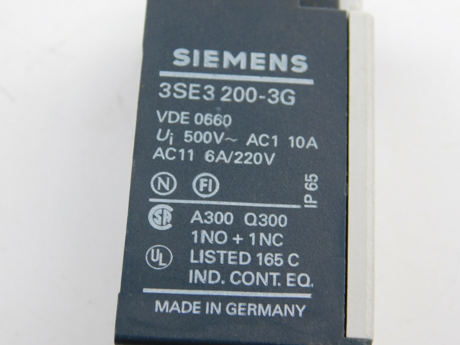 Siemens Positionsschalter  3SE3 200-3G