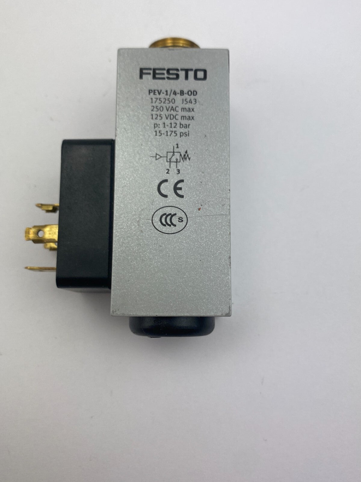 FESTO PEV-1/4-B-OD  175250 250VAC