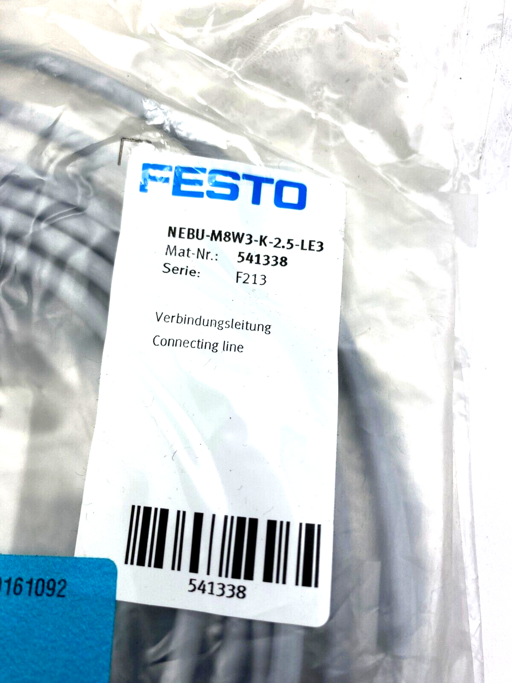 FESTO NEBU-M8W3-K-2.5-LE3 541338
