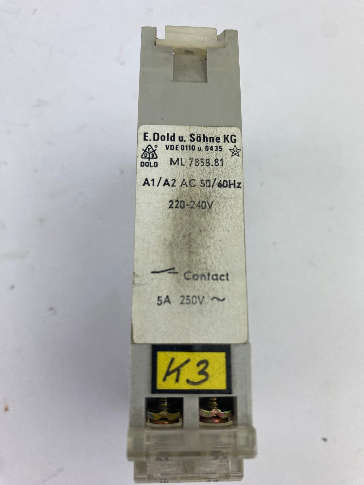 E.Dold u.Söhne KG ML 7858.81 A1/A2 AC 50/60Hz 220-240V