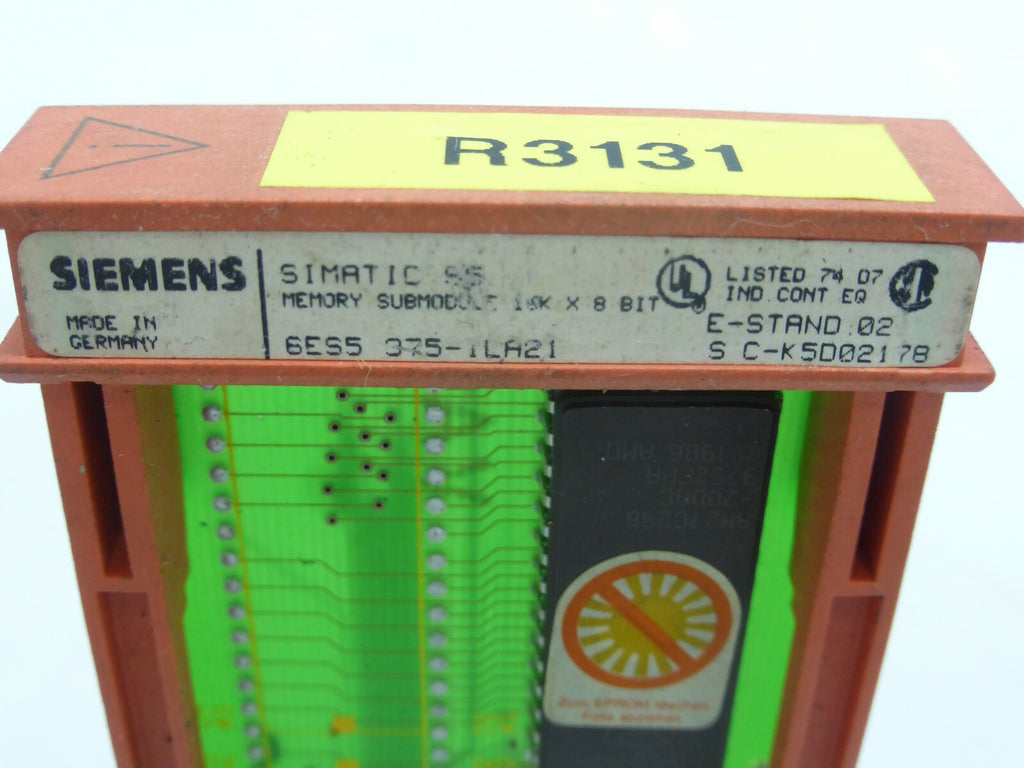 Siemens Simatic S5 Memory Submodule SES5 375-1LA21
