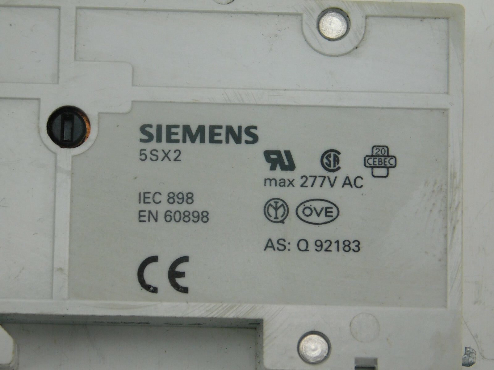 SIEMENS  Leistungsschalter 5SX21 IEC 898 EN 60898 ** 8 Stück **