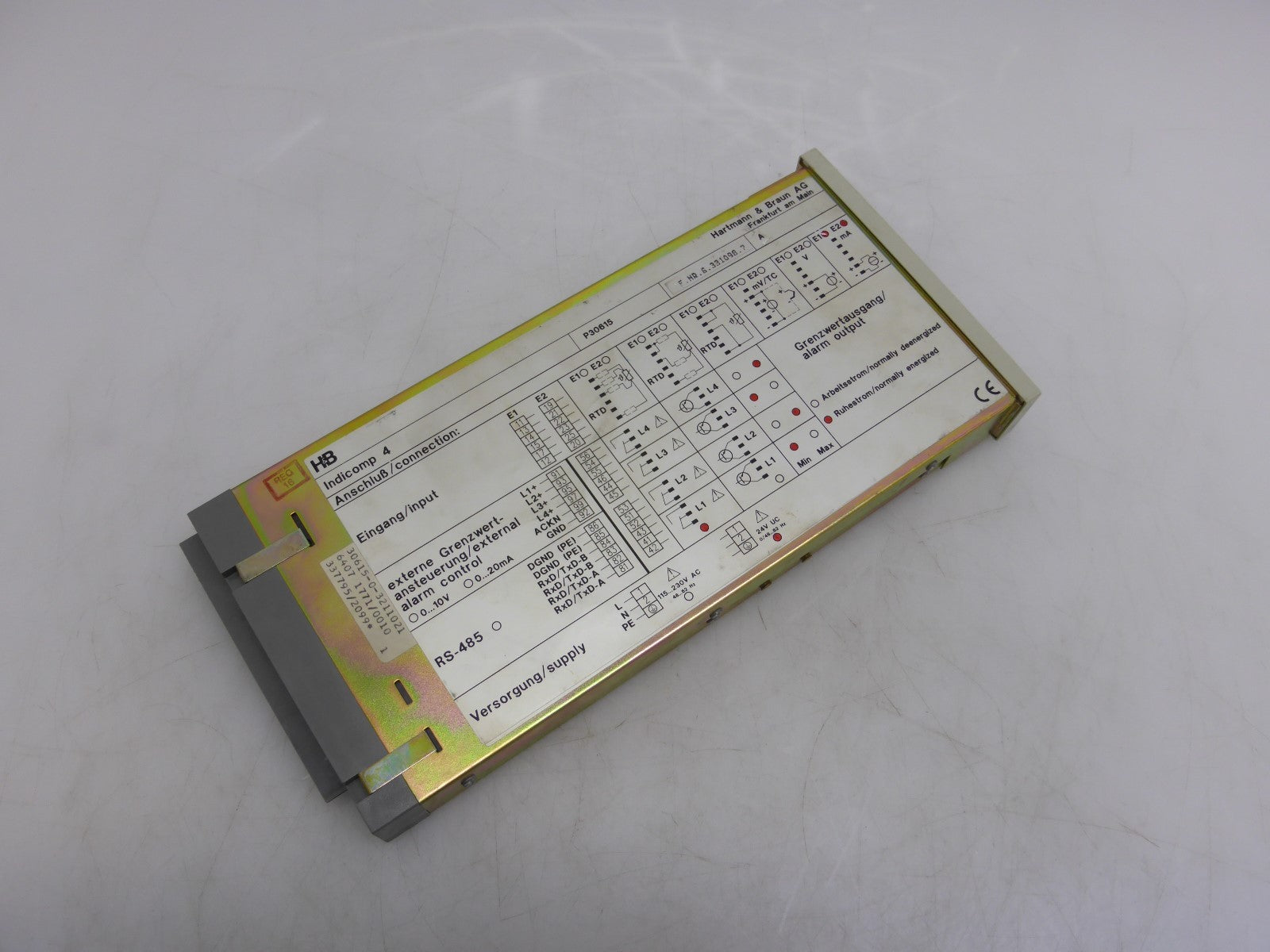 ABB H&B Indicomp 4  P 30615-0-3211021  6407 1771/0010