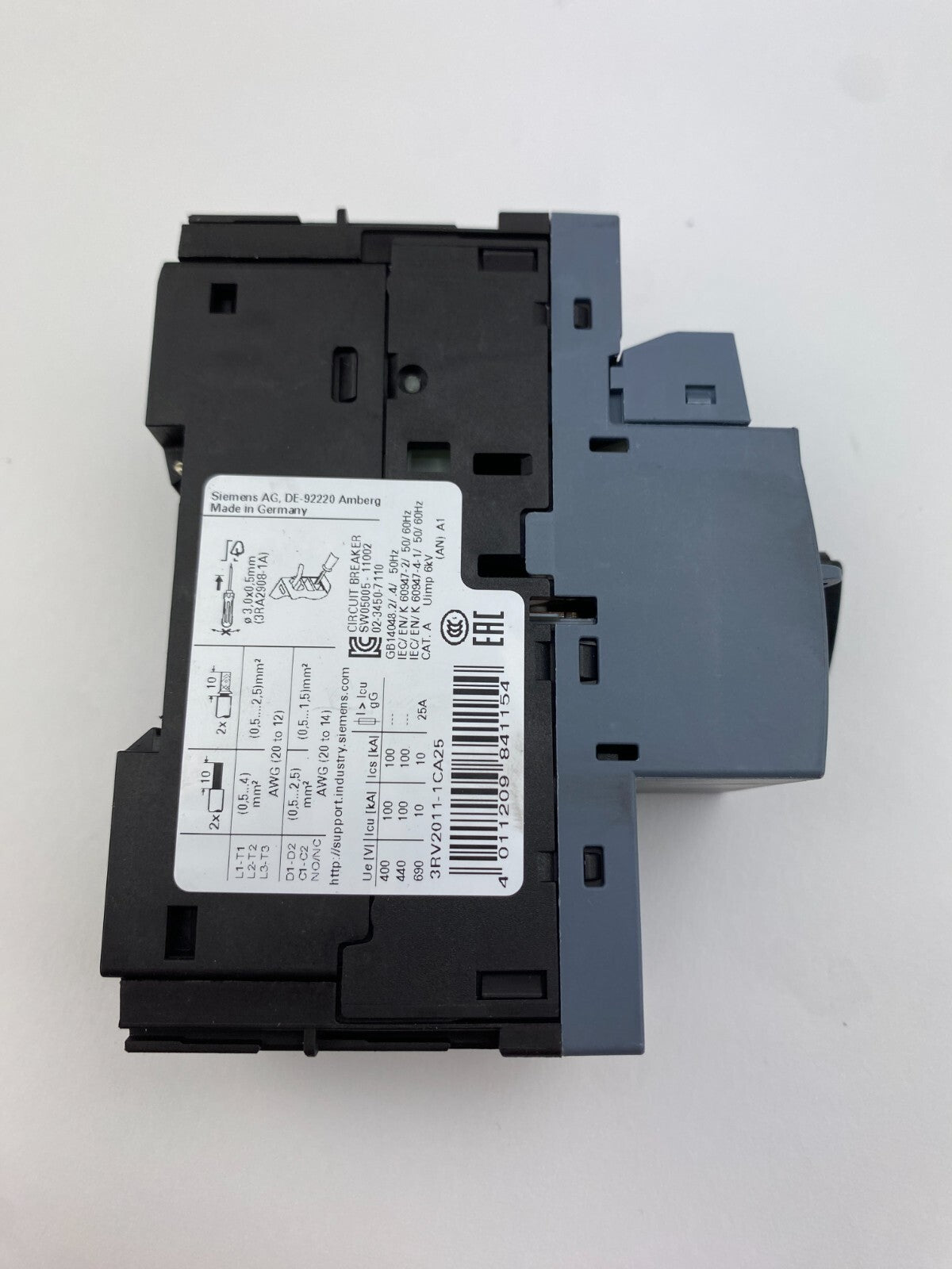 SIEMENS SIRIUS 3RV2011-1CA25
