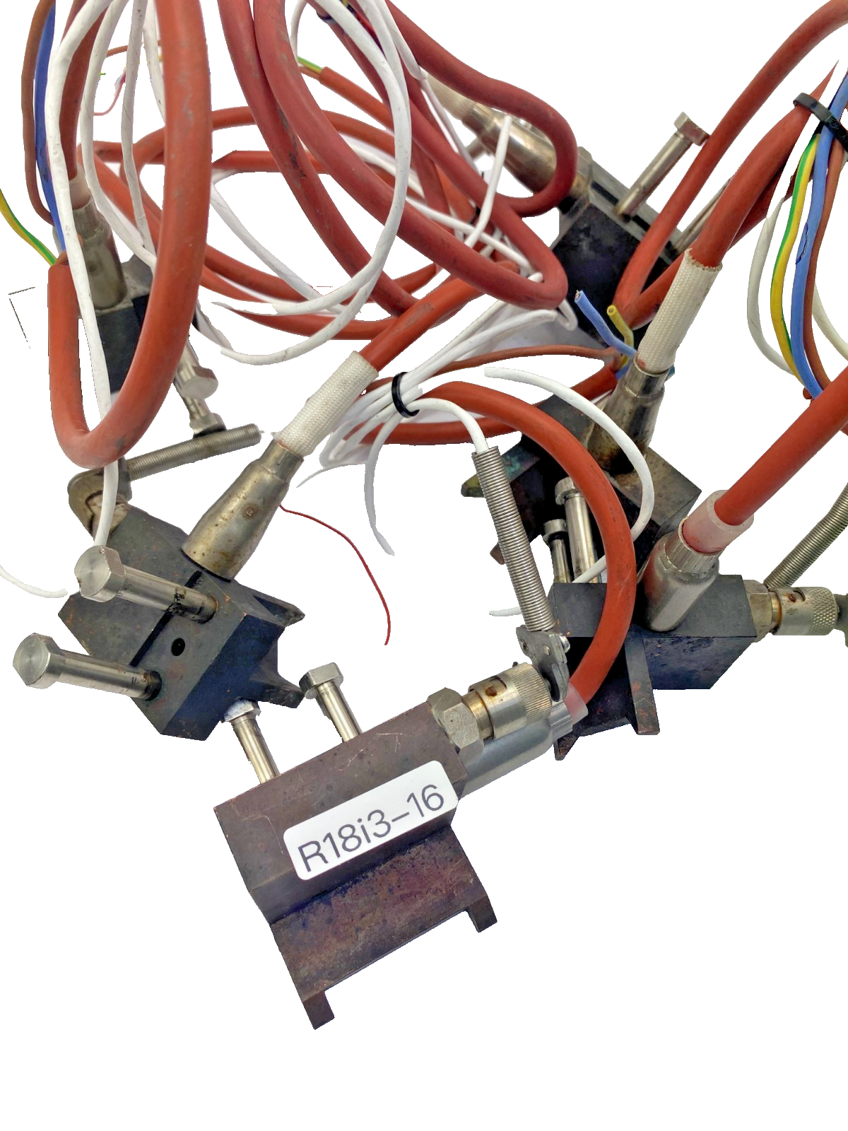 Posten T+H HLP Heizpatronen / Heizelemente mit Halterungen und Anschlusskabeln