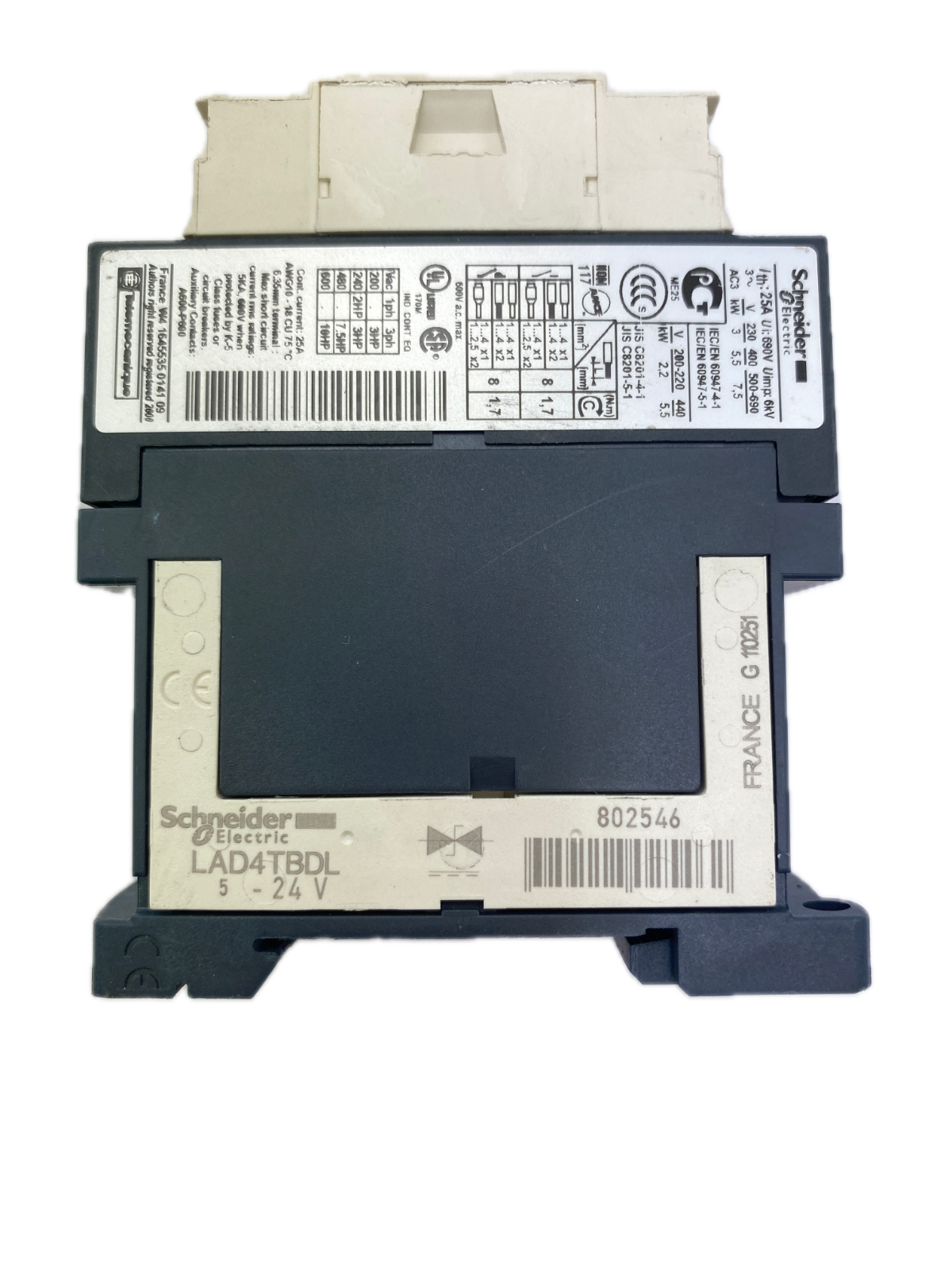 Schneider Electric LC1D12BD 24V DC