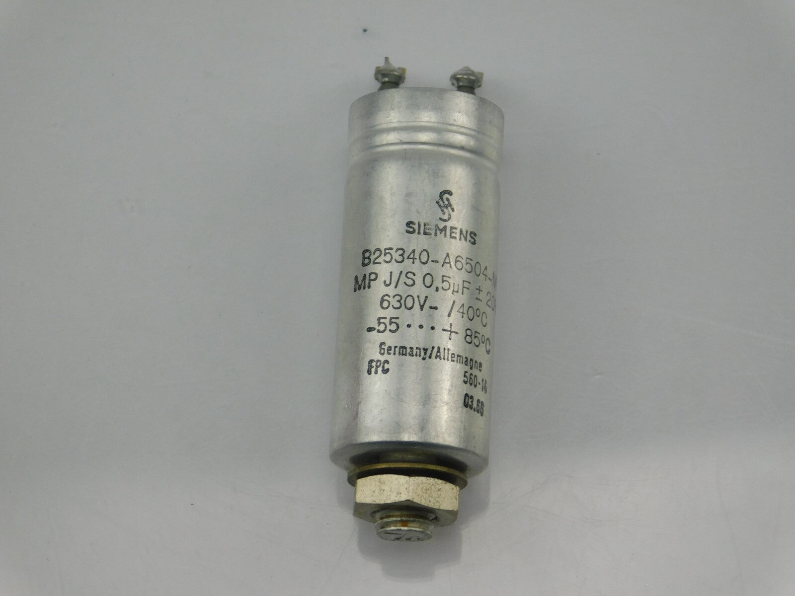 SIEMENS 825340-A6504-M MP J/S 0,5 630V-/40 C° ** 2 Stück **
