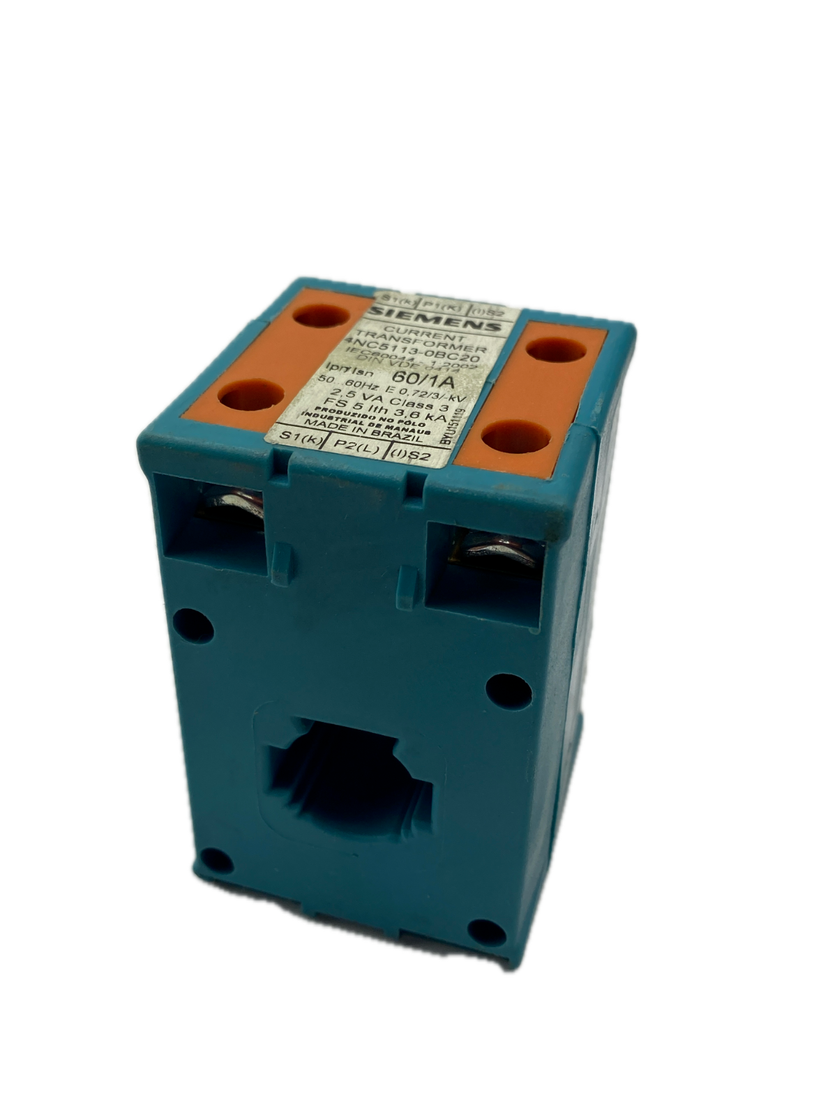 SIEMENS  CURRENT TRANSFORMER 4NC5113-0BC20