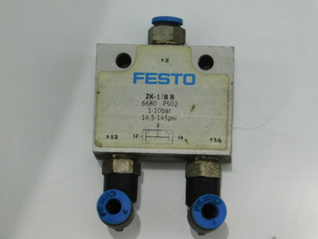 FESTO 6680 P502   ZK-1/8 B