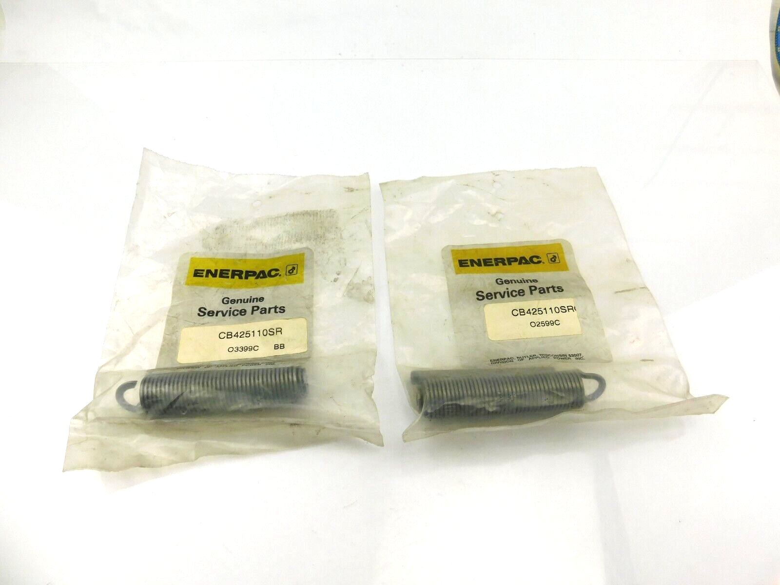 ENERPAC Genuine Service Parts CB425110SR 02599C ** 2 Stück **