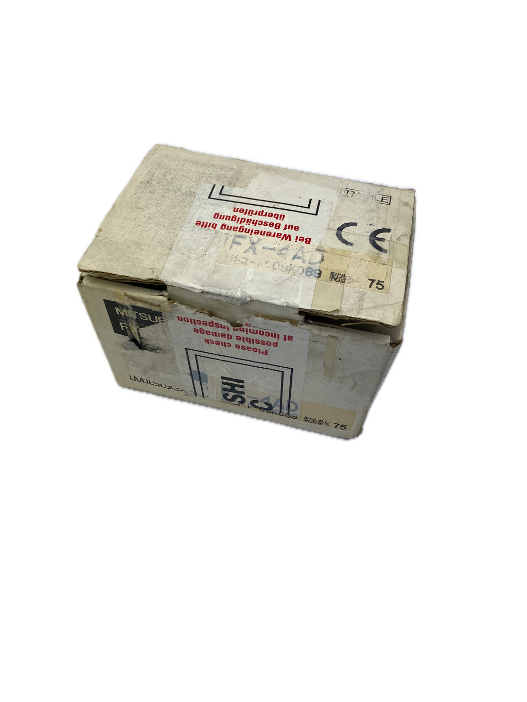 MITSUBISHI PROGRAMMABLE CONTROLLER MODEL: FX- 4AD POWER: DC24V