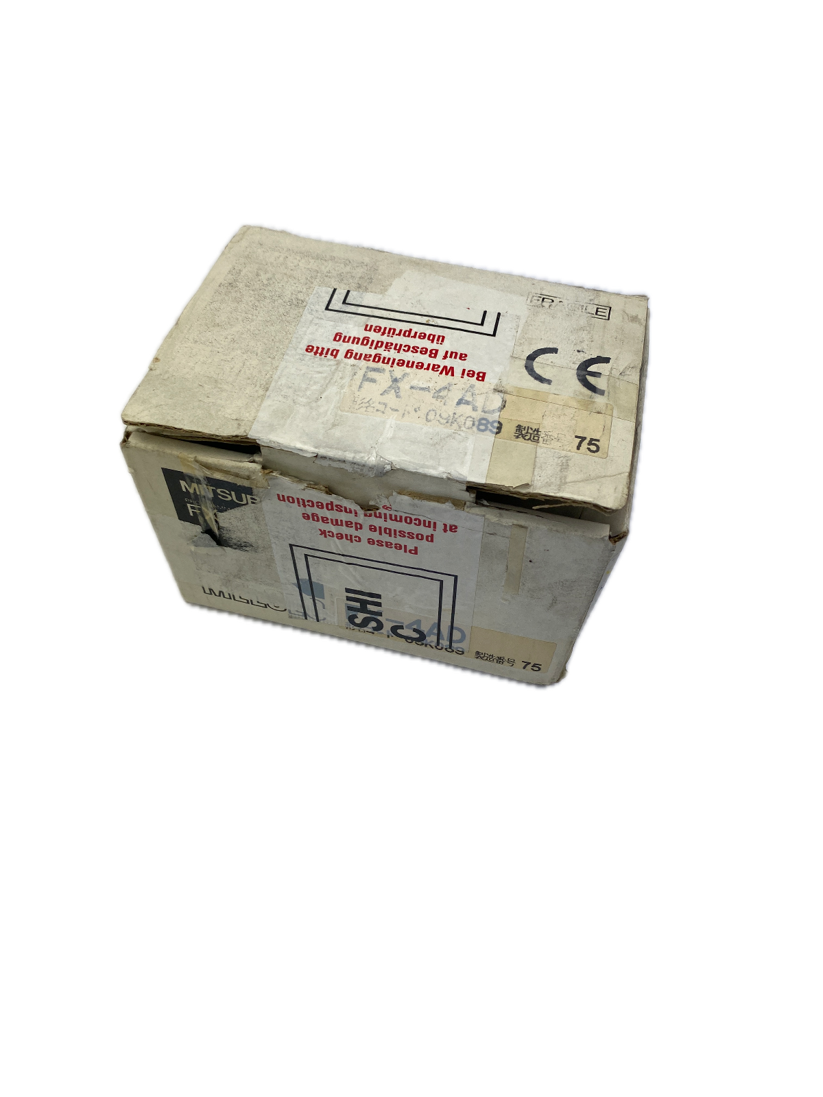 MITSUBISHI PROGRAMMABLE CONTROLLER MODEL: FX- 4AD POWER: DC24V