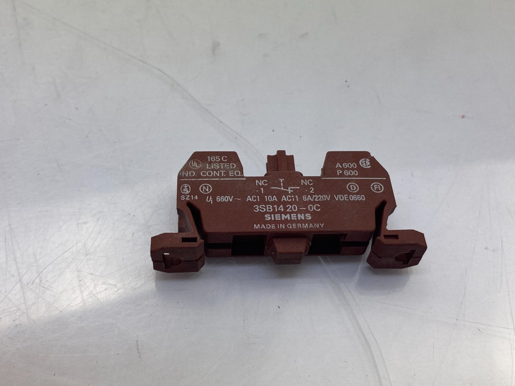 SIEMENS 3SB1420-0C **5 Stück**
