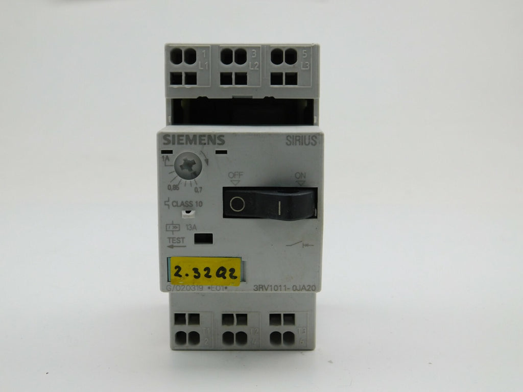  SIEMENS SIRIUS  Motorschutzschalter  3RV1011-0JA20