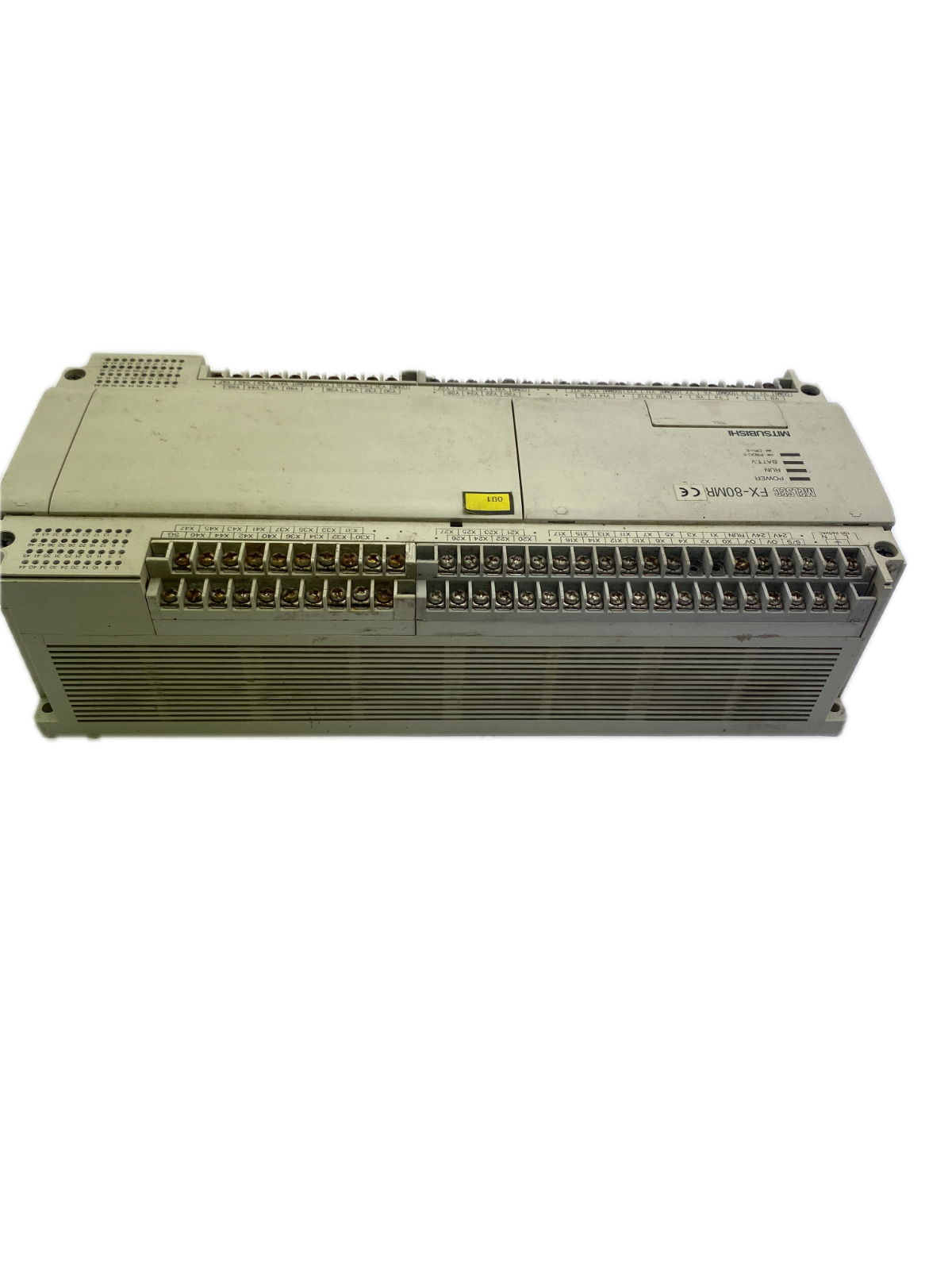 Mitsubishi MELSEC  PROGRAMMABLE CONTROLLER MODEL FX-80MR-ES 100-240VAC 50/60Hz