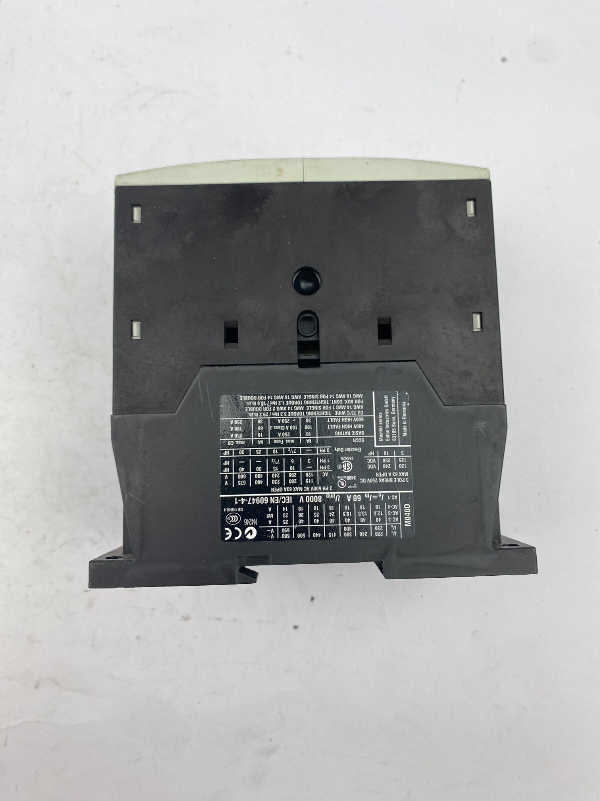 EATON DIL M40 XCE040D + EATON ETR4-51-A