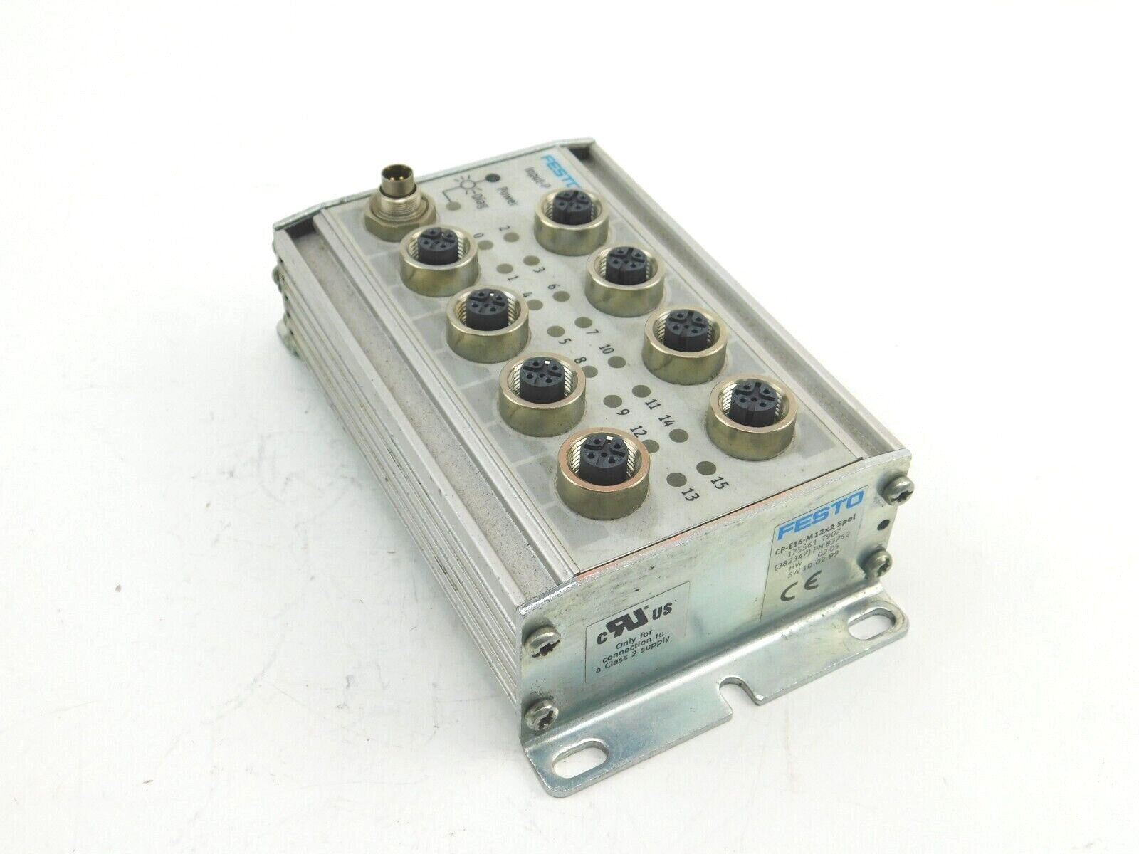 FESTO Eingangsmodul CP-E16-M12x2 5Pol 175561 T907