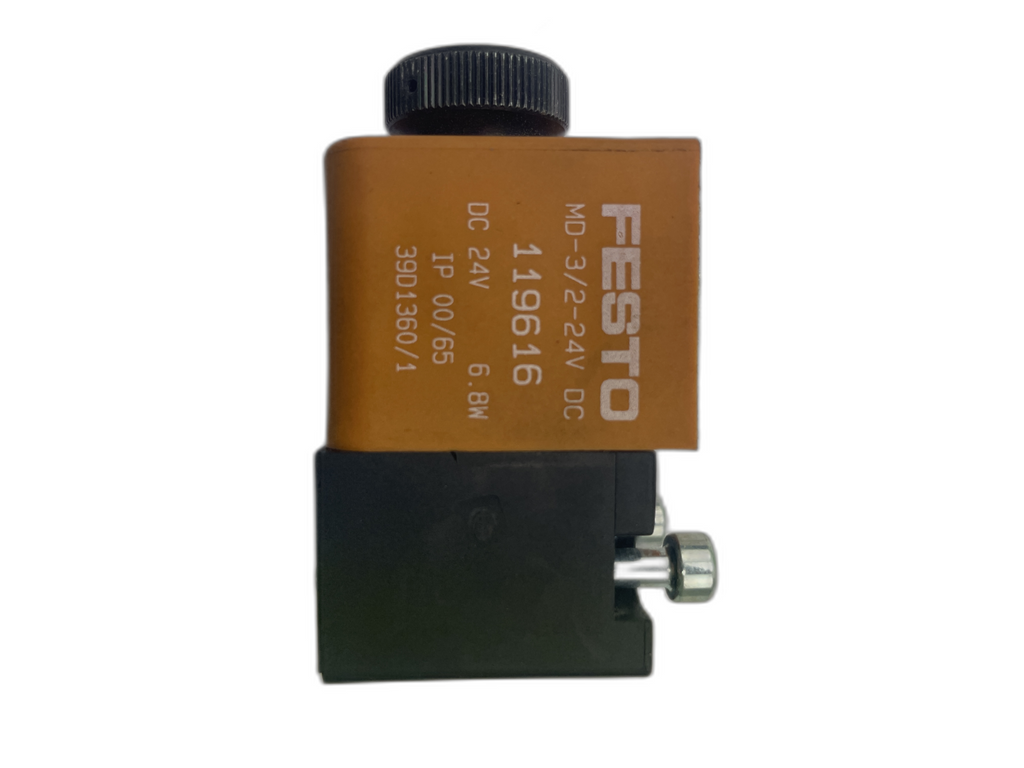 Festo MD-3/2-24V DC Magnetspule 119616, 6,8 W, IP 00/65 (3901360/1)
