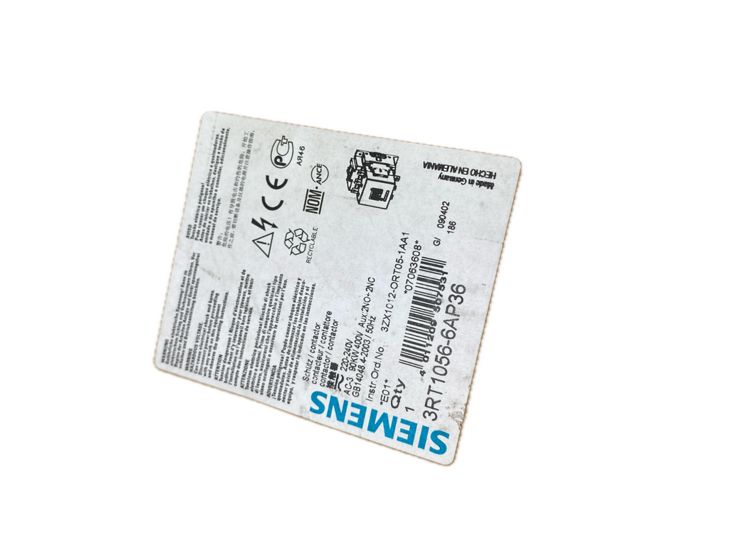 SIEMENS SIRUS 3RT1056-6...6 3RT1056-6AP36