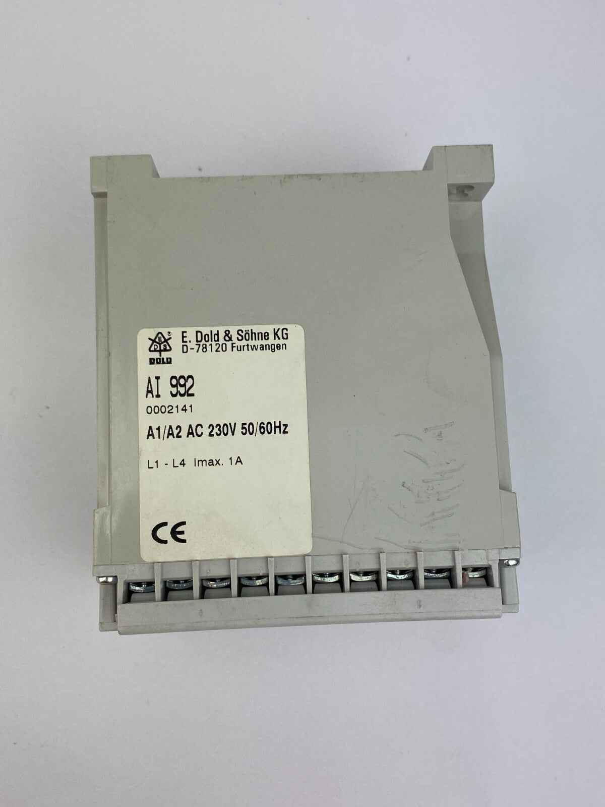E.DOLD AI 992 0002141 A1/A2 AC 230V 50/60Hz