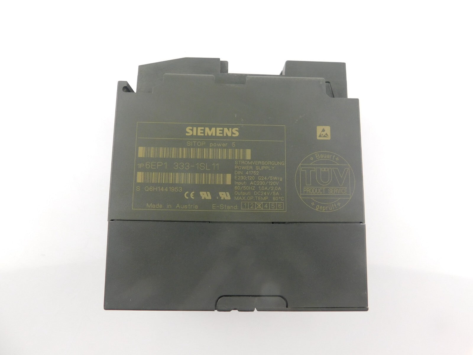 SIEMENS SITOP POWER 5 6EP1333-1SL11