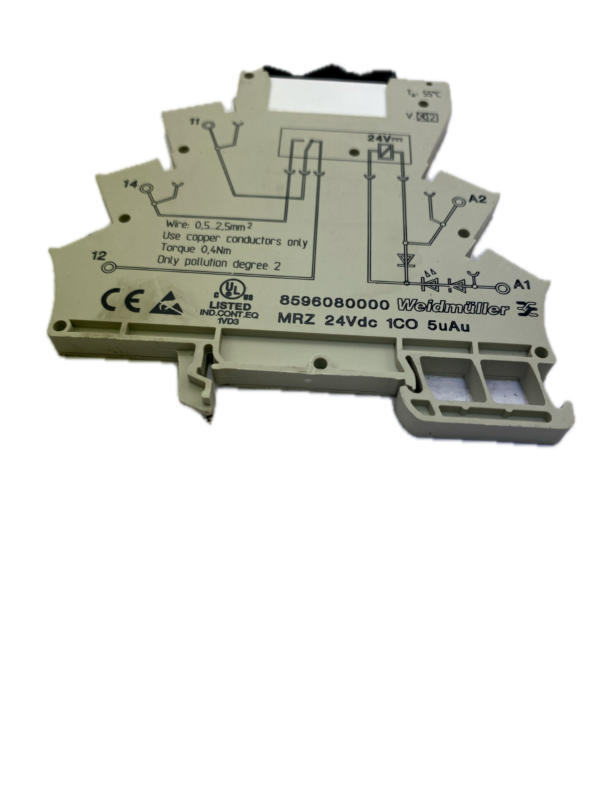 Weidmüller MRZ 24Vdc 1CO 5uAu 8596080000 ** 4 st**