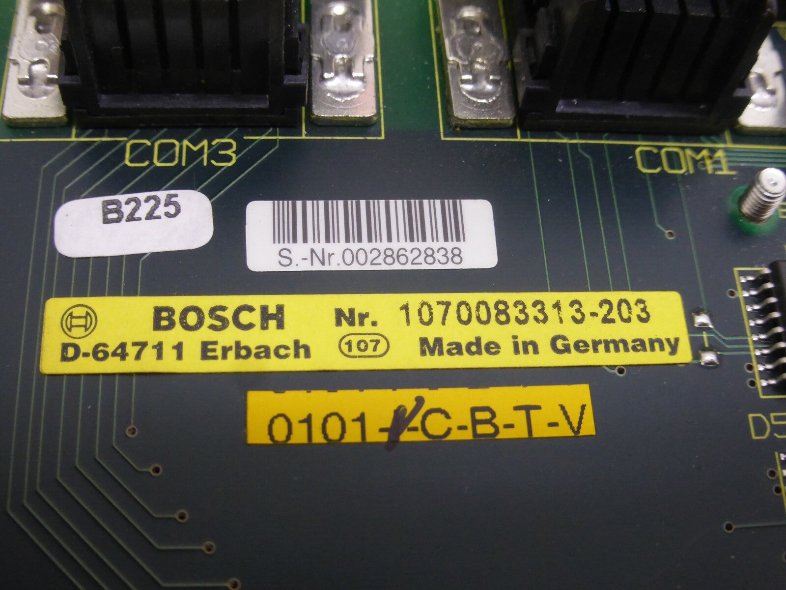 Bosch Platine 1070083313-203  0101-C-B-T-V S.Nr.002862838  080944-1047