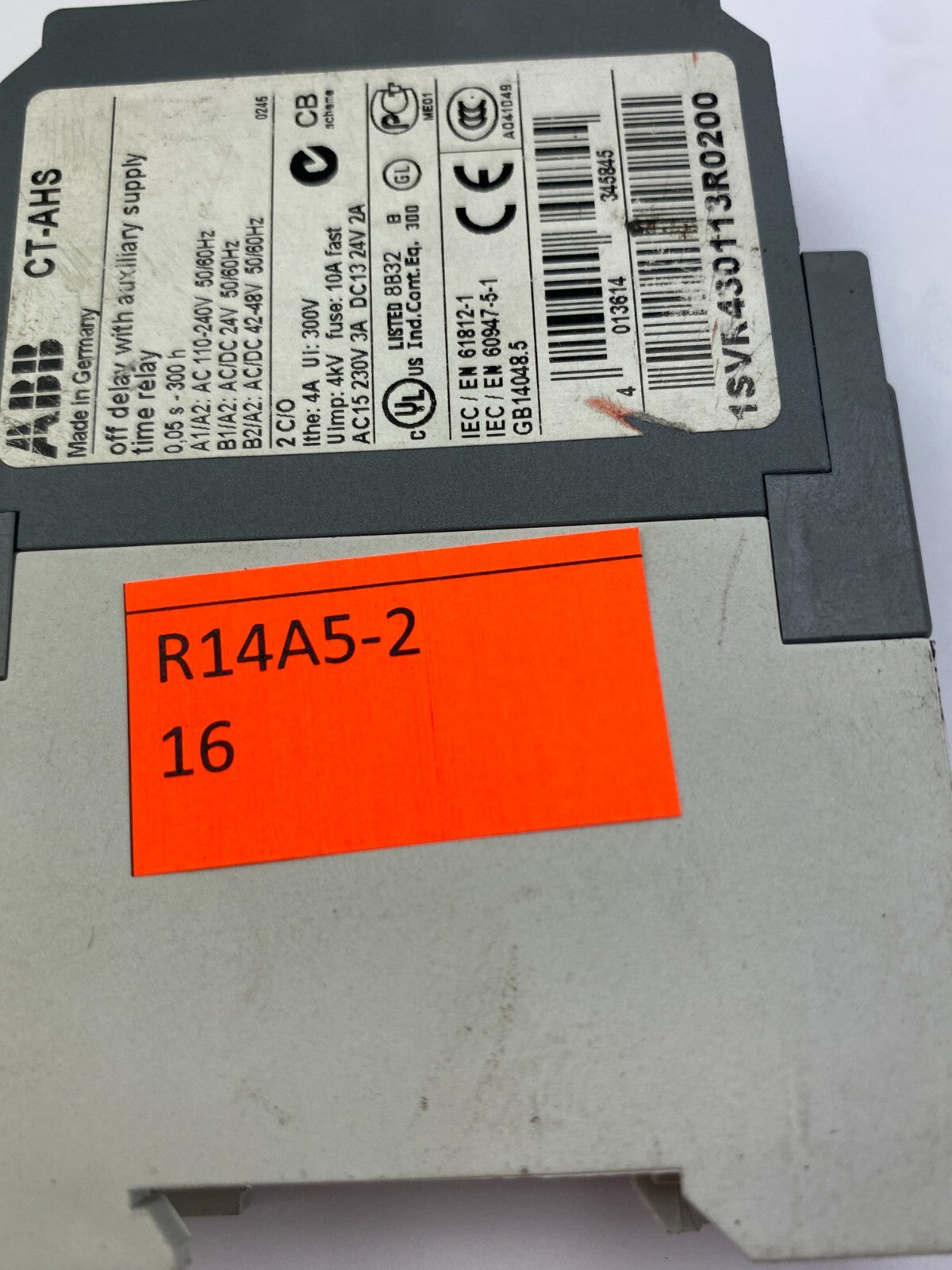 ABB CT-AHS 1SVR430113R0200