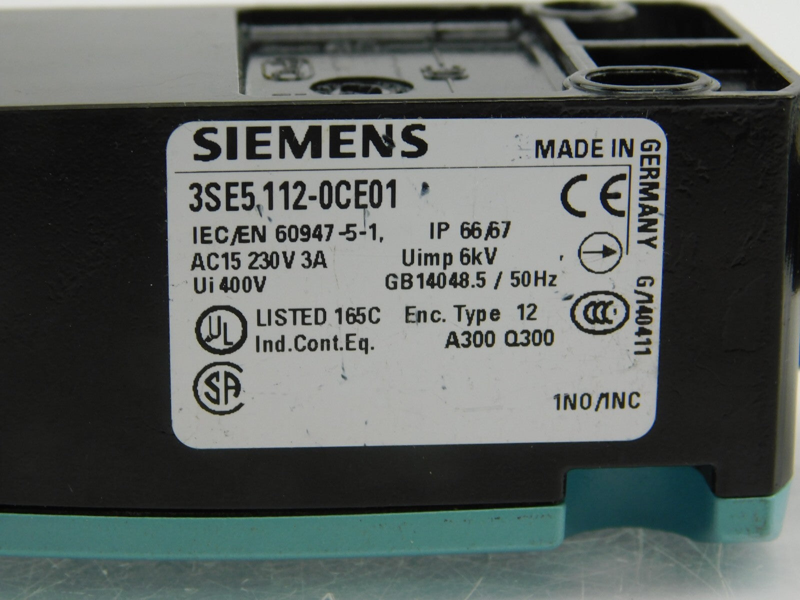 SIEMENS Positionsschalter 3SE5 112-0CE01