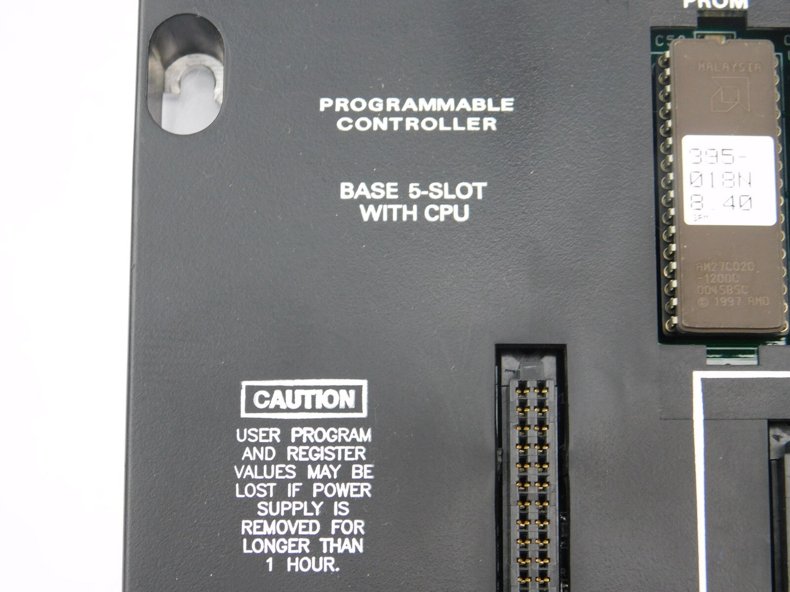 GE Fanuc IC693CPU3U Base 5-Slot-with CPU