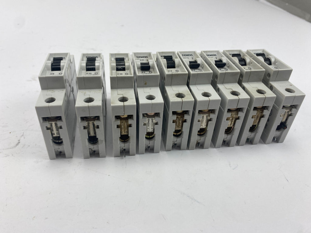 POSTEN..SIEMENS 5SX21 C10+C6+C1+C2+D4+B10