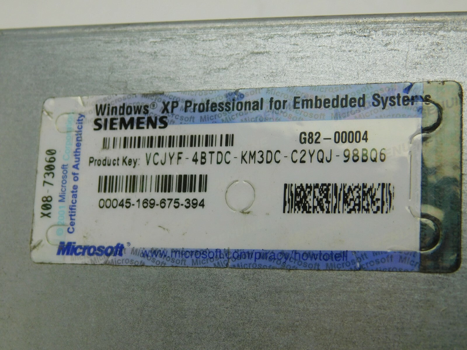 Siemens Panel PC 670 Siemens Panel PC 670 6AV7727-3AC10-0AG0