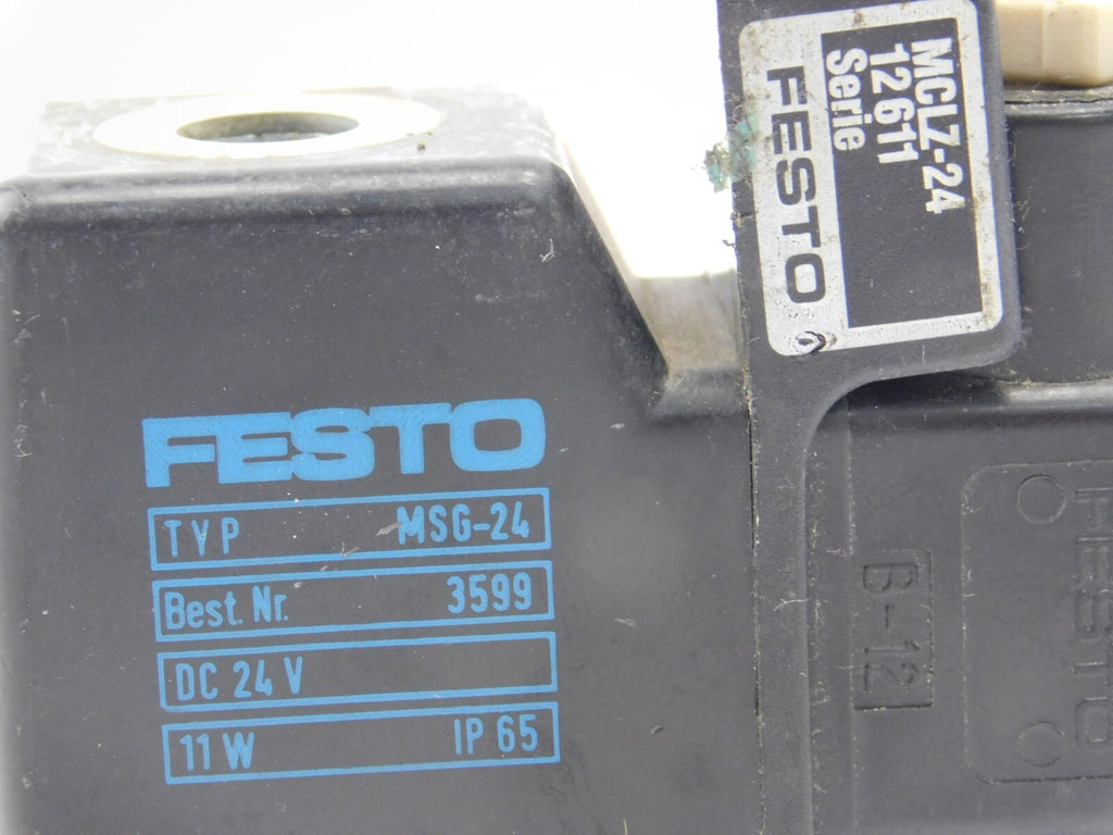 FESTO MSG-24 3599 DC24 V MCLZ-24 12611 Serie