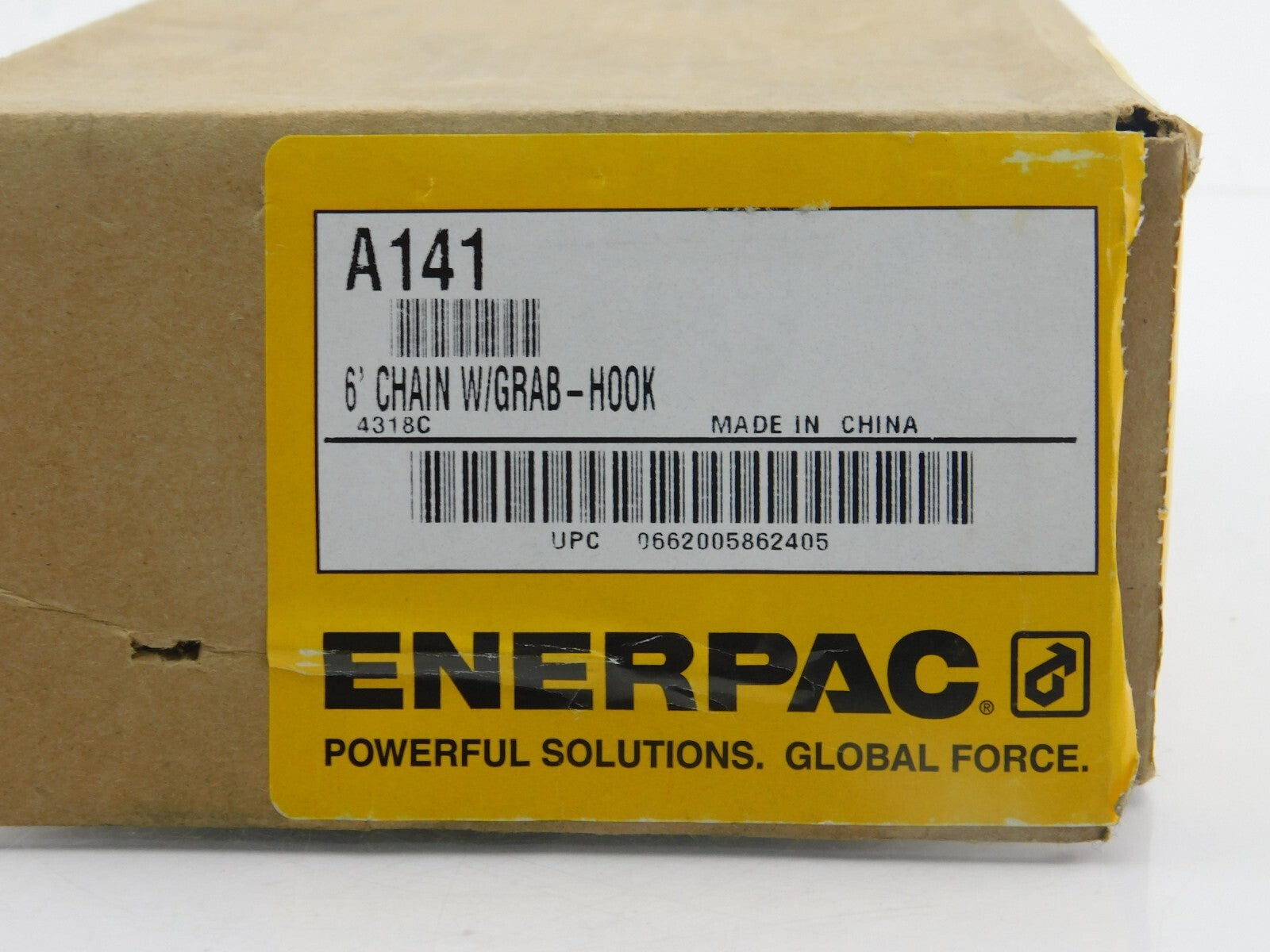 ENERPAC A141 6 CHAIN W/GRAB-HOOK 4318C 1,8 M lang