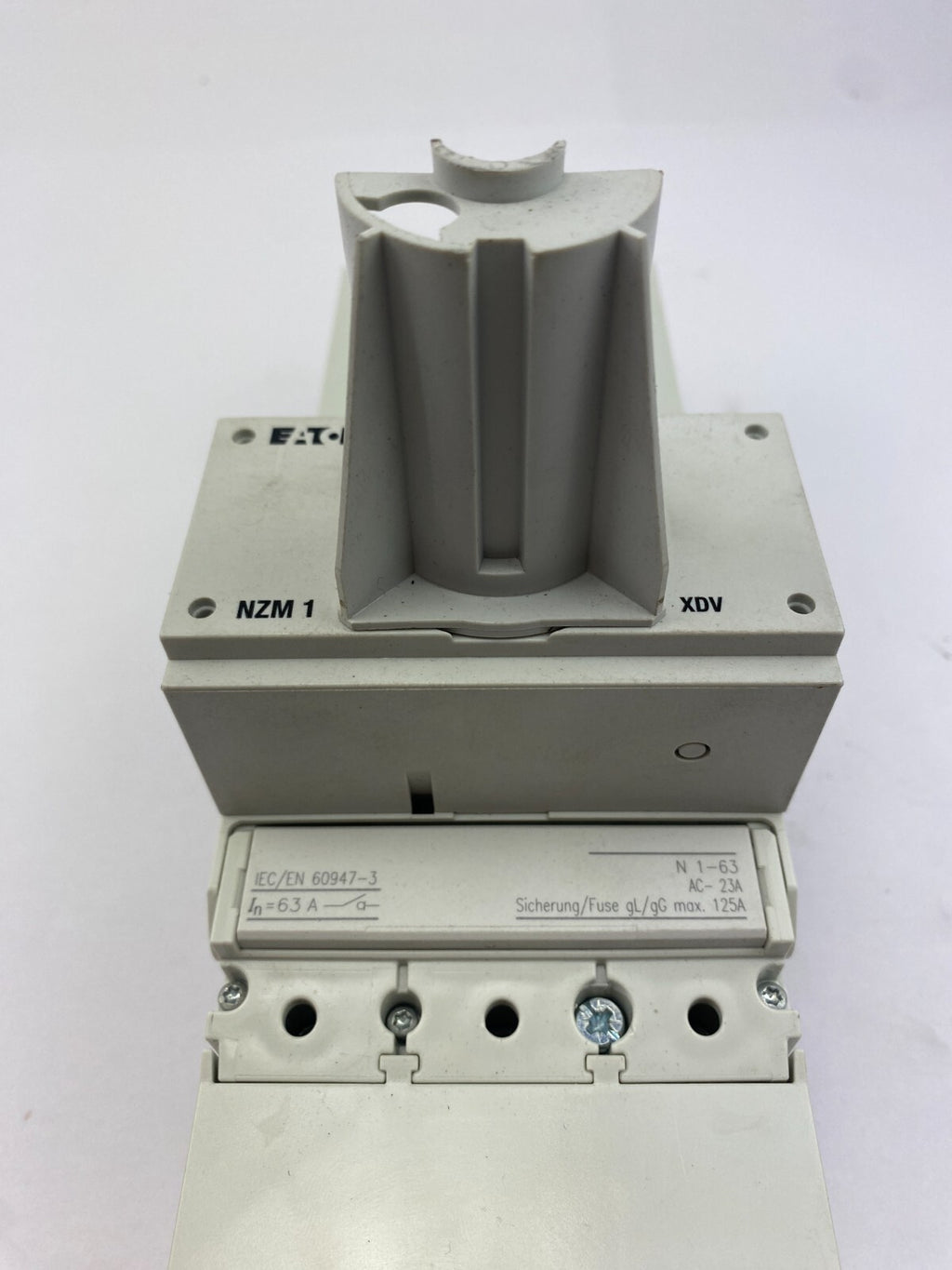 EATON NZM 1 XDV - N 1-63 AC-23A IEC/EN 60947-3 63A