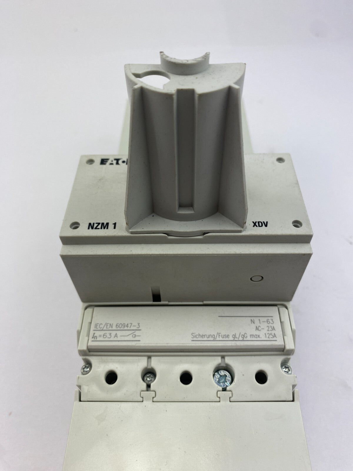 EATON NZM 1 XDV - N 1-63 AC-23A IEC/EN 60947-3 63A