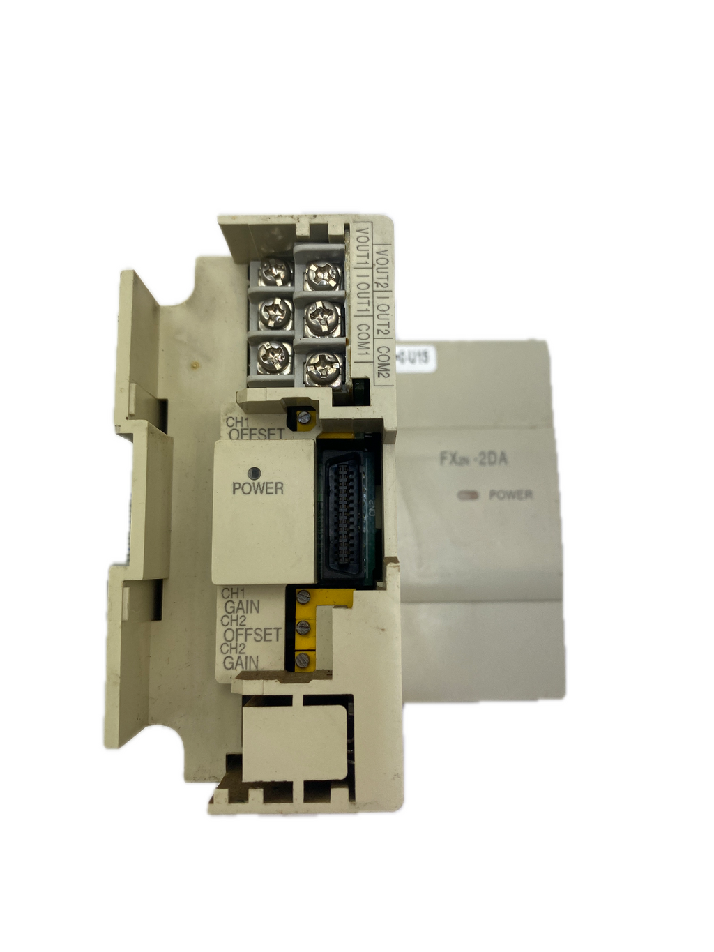 MITSUBISHI PROGRAMMABLE CONTROLLER MODEL FX2N-2DA OUTPUT: :0~10VDC 4~20mA