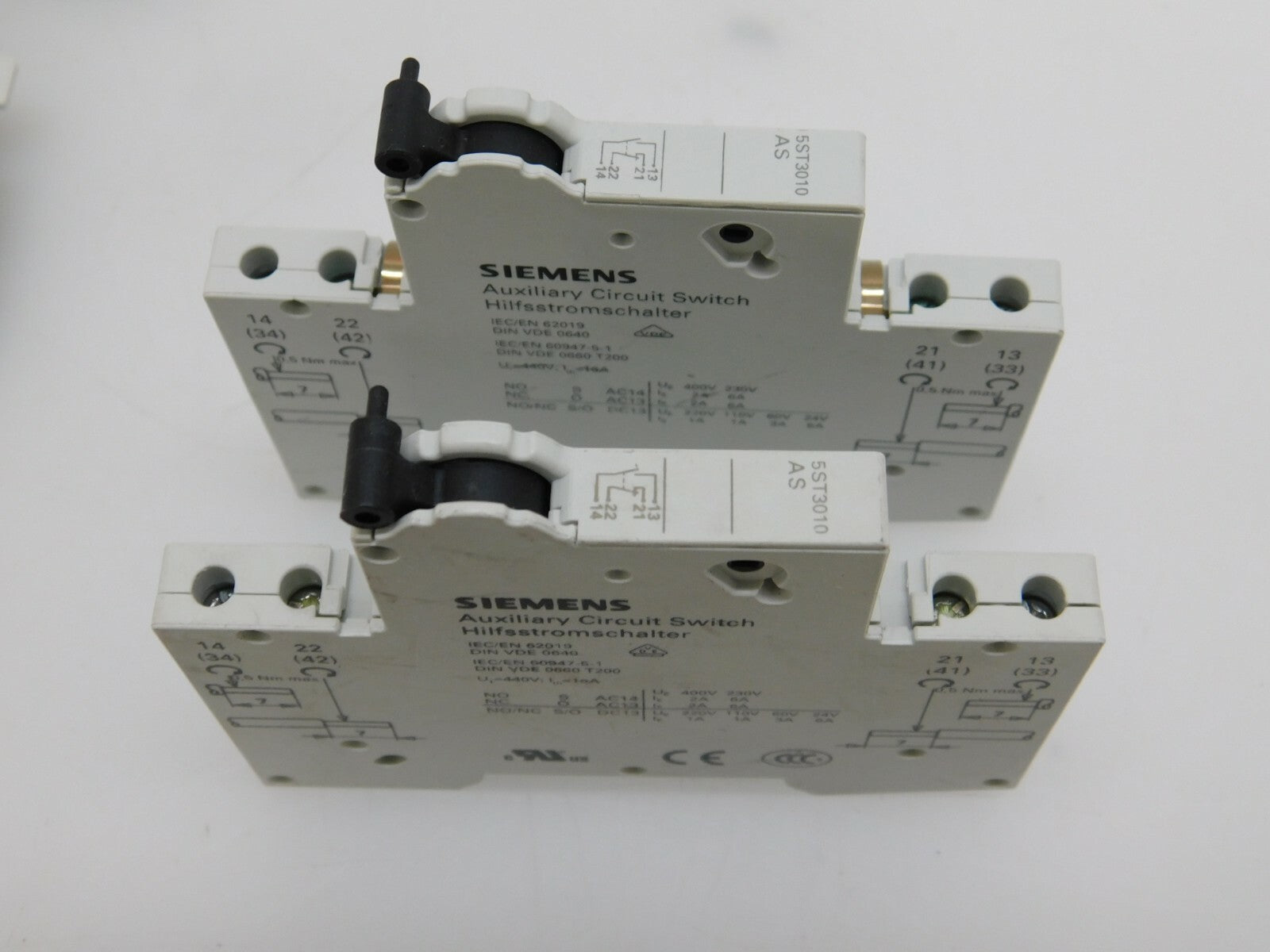 Posten Siemens 5SY61 MCB C4 Möeller hager MCN 104 C4 ** 9 Stück **