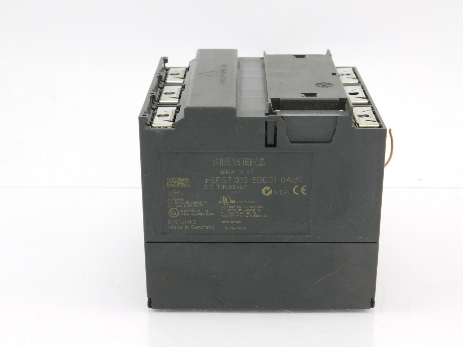 Siemens SIMATIC S7 6ES7 313-5BE01-0AB0 SC-T3K53427