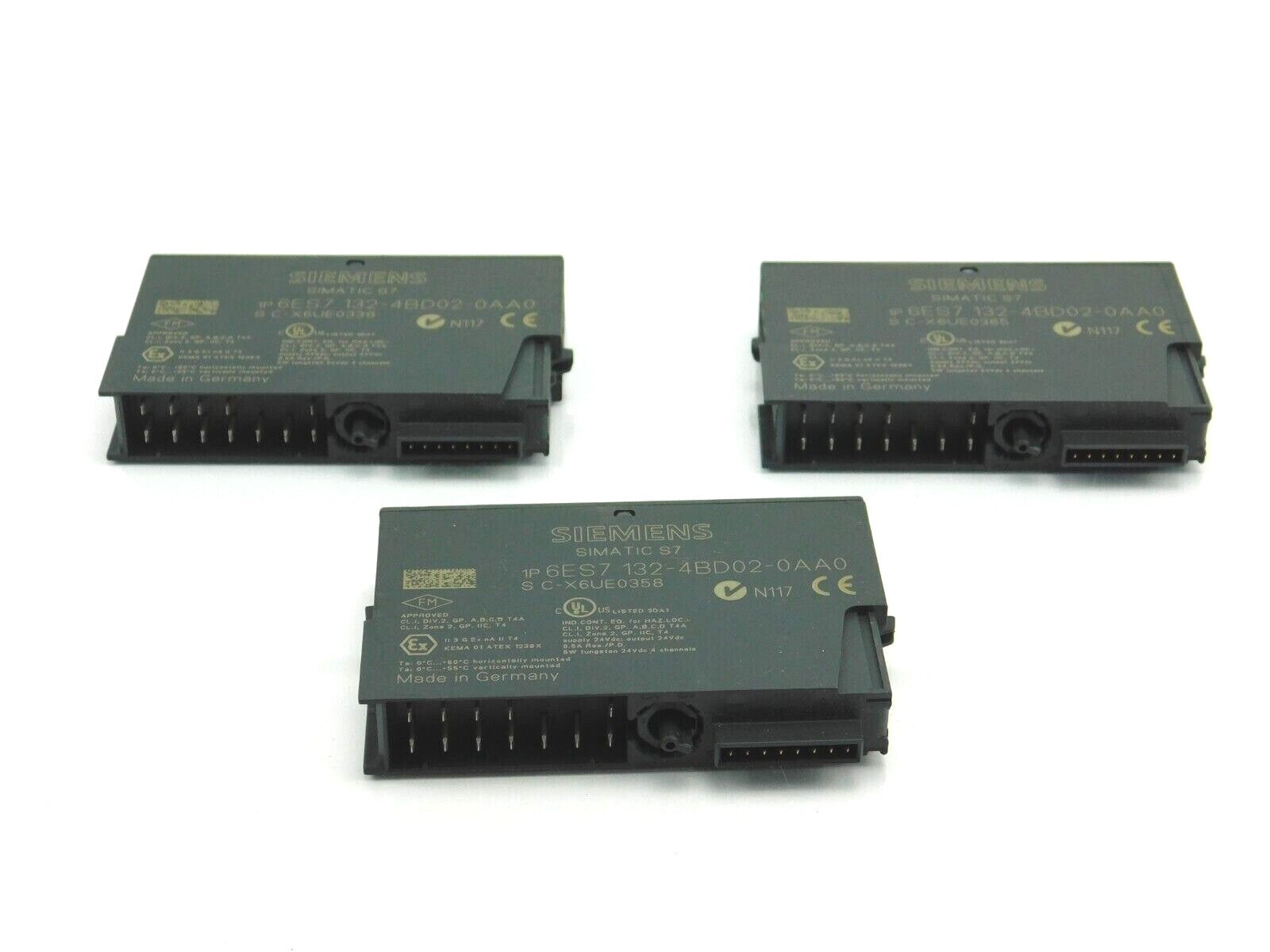 SIEMENS SIMATIC S 7 6ES7 132-4BD02-0AA0** 3 Stück **