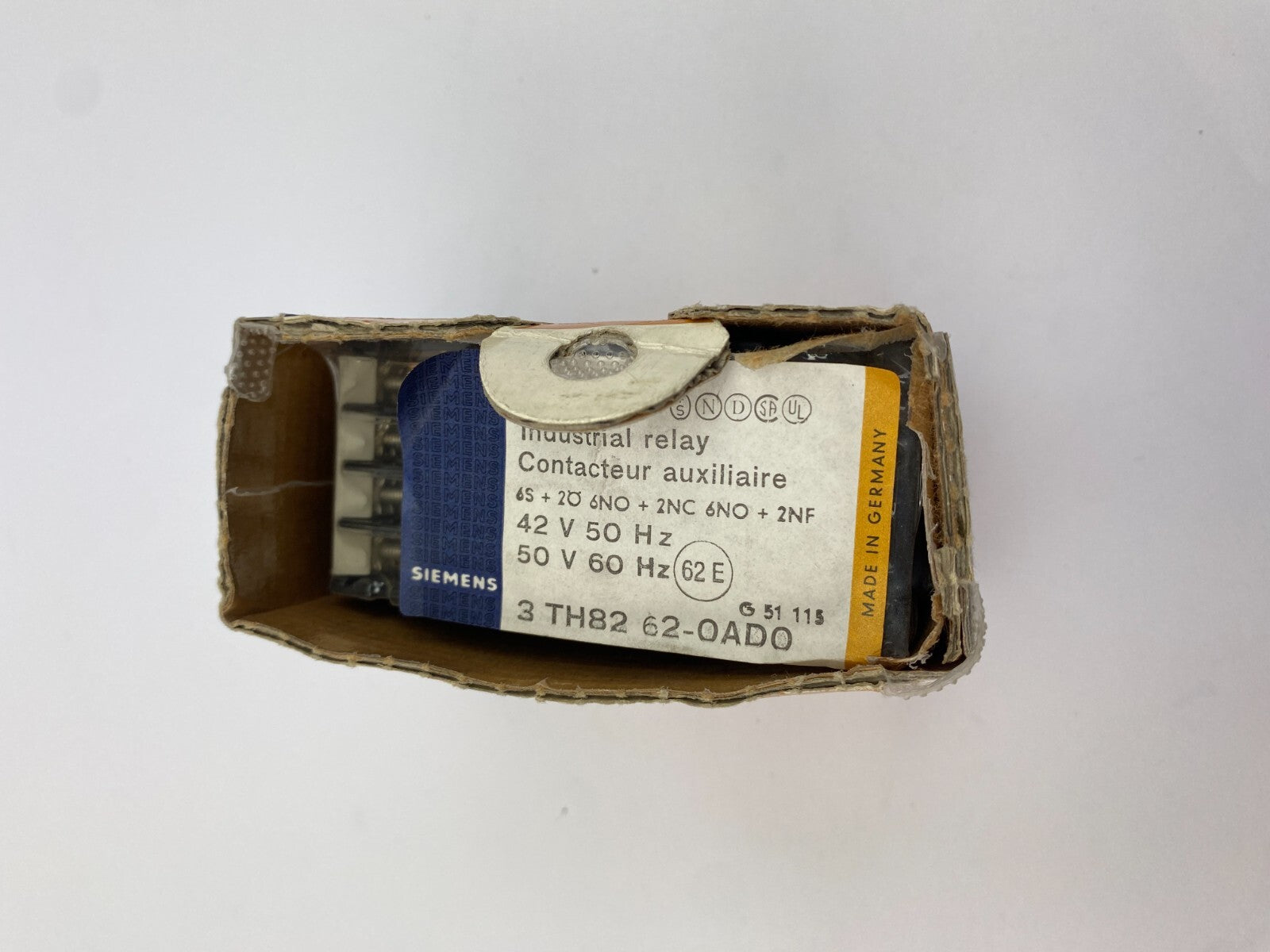 SIEMENS 3 TH82 62-0AD0